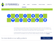 Tablet Screenshot of cabson.com